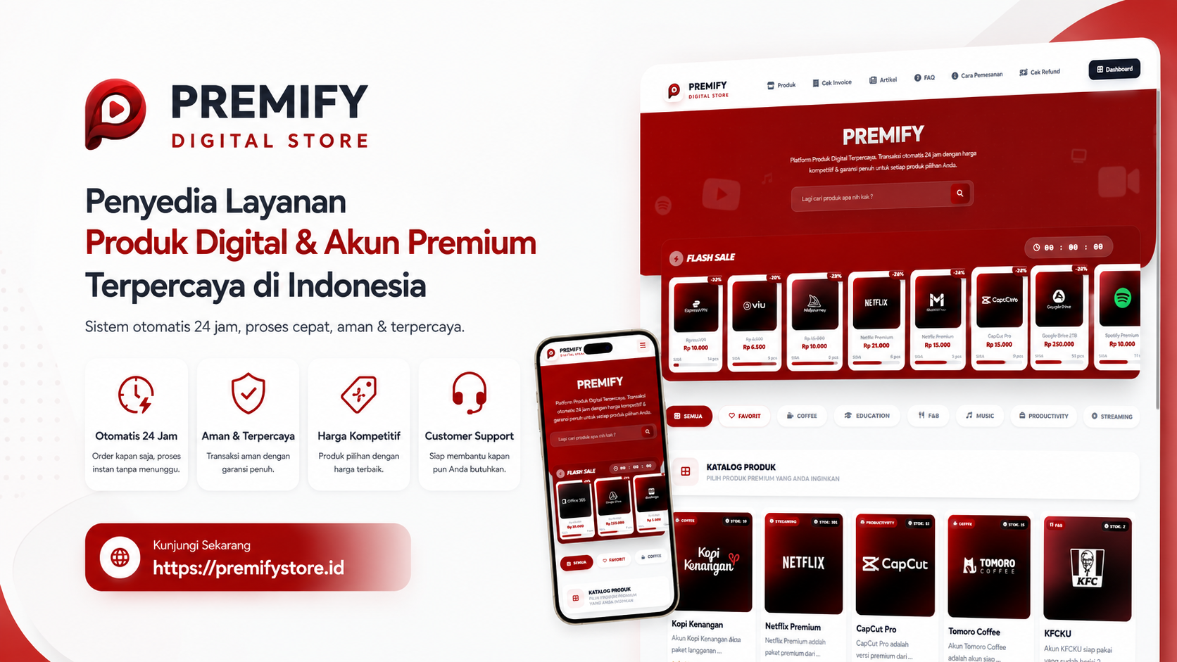 Premify - Digital Store